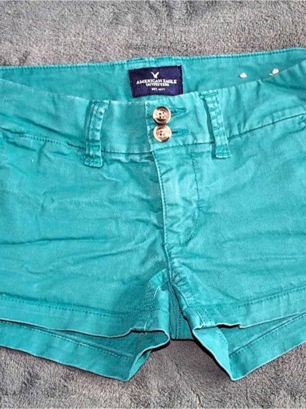 American Eagle Outfitters Women's green Shorts 00